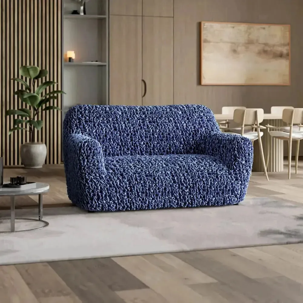 Loveseat 2 Seater Slipcover, Fuco Velvet Collection