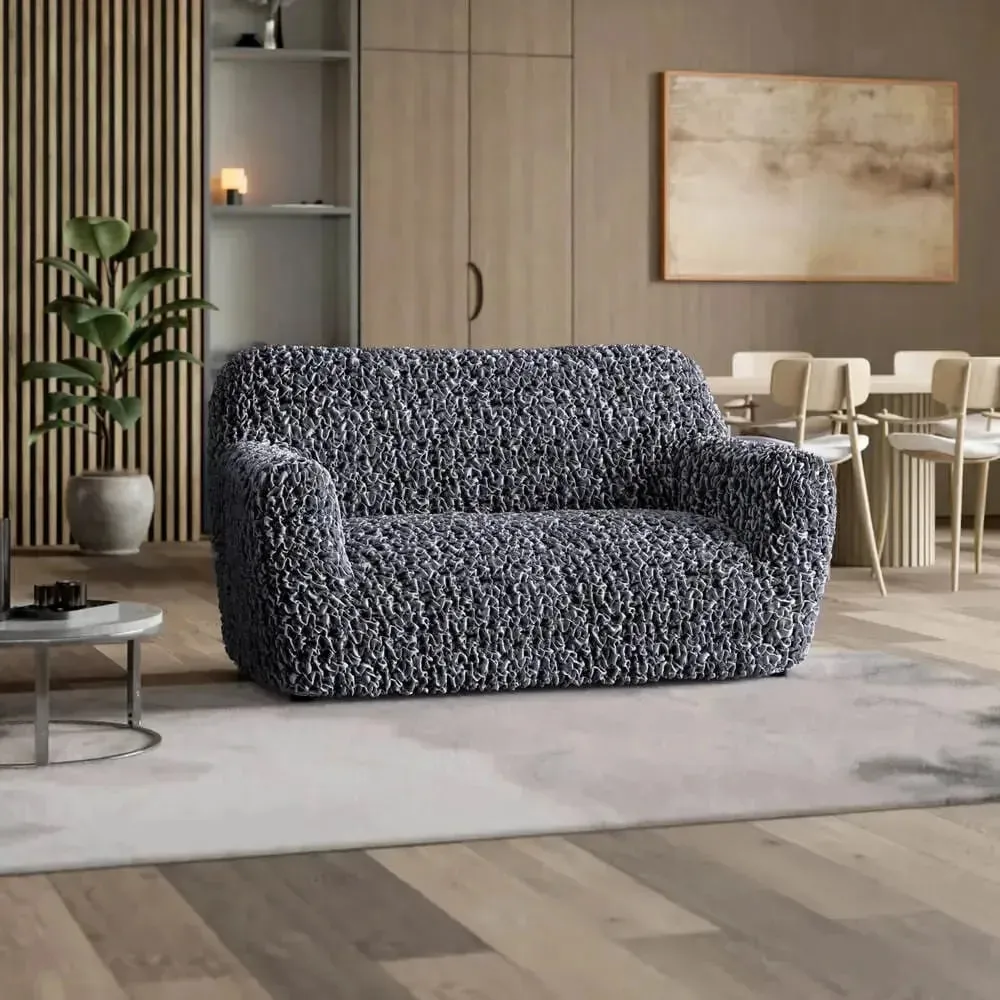 Loveseat 2 Seater Slipcover, Fuco Velvet Collection