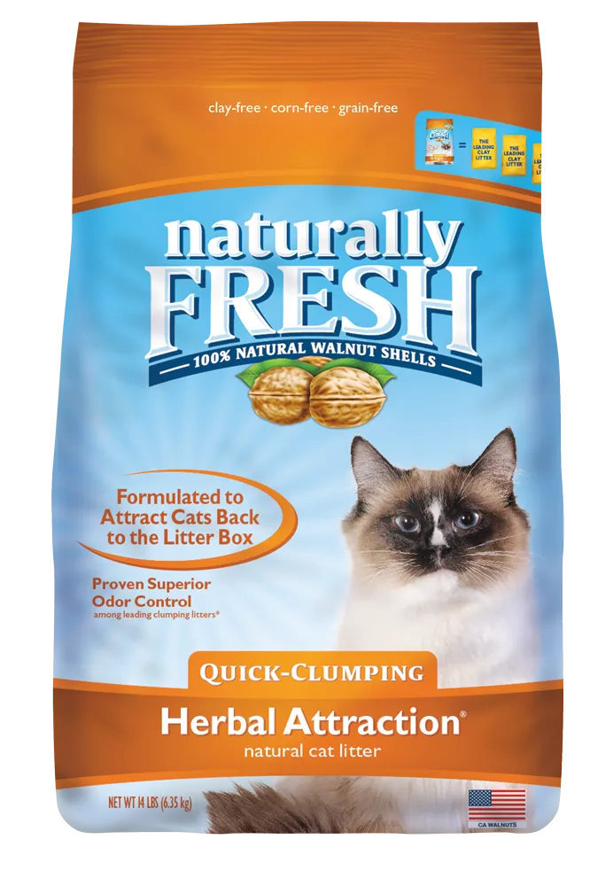 Naturally Fresh Herbal Attraction Clumping Litter