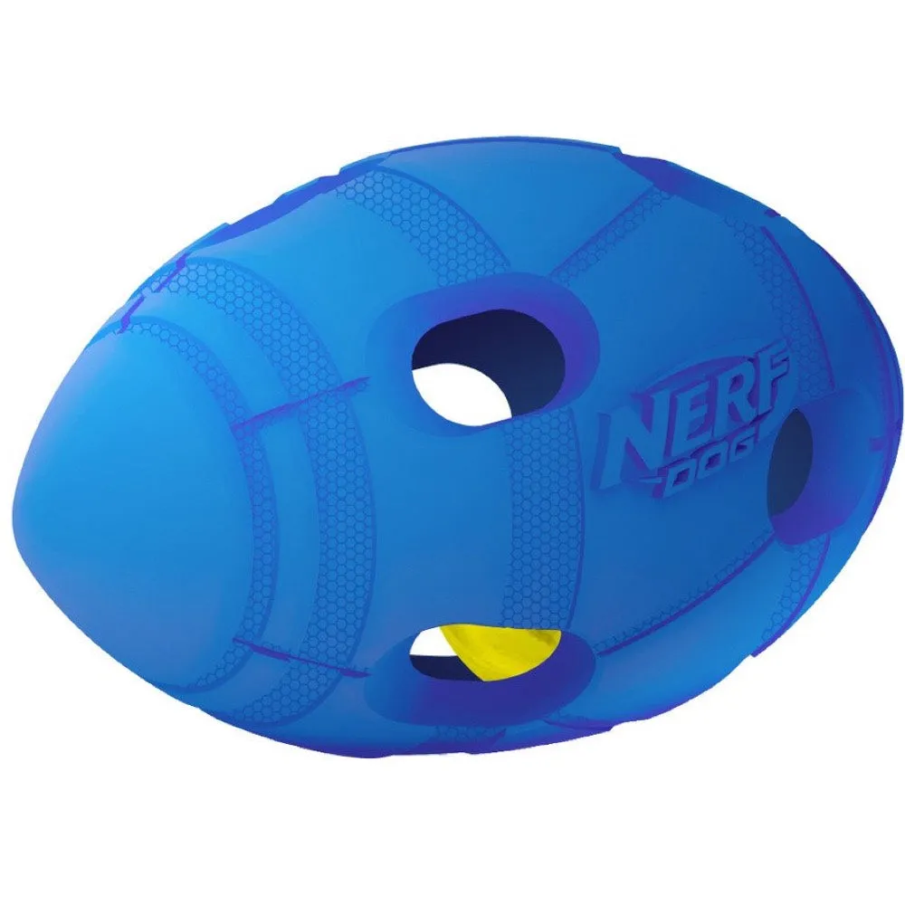 Nerf Dog LED Bash Football Light-Up Dog Toy (Medium)