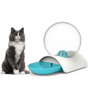 PAWS ASIA Factory New Eco Friendly Plastic Transparent Automatic Dog Water Bowl Cat Dispenser 2.8L