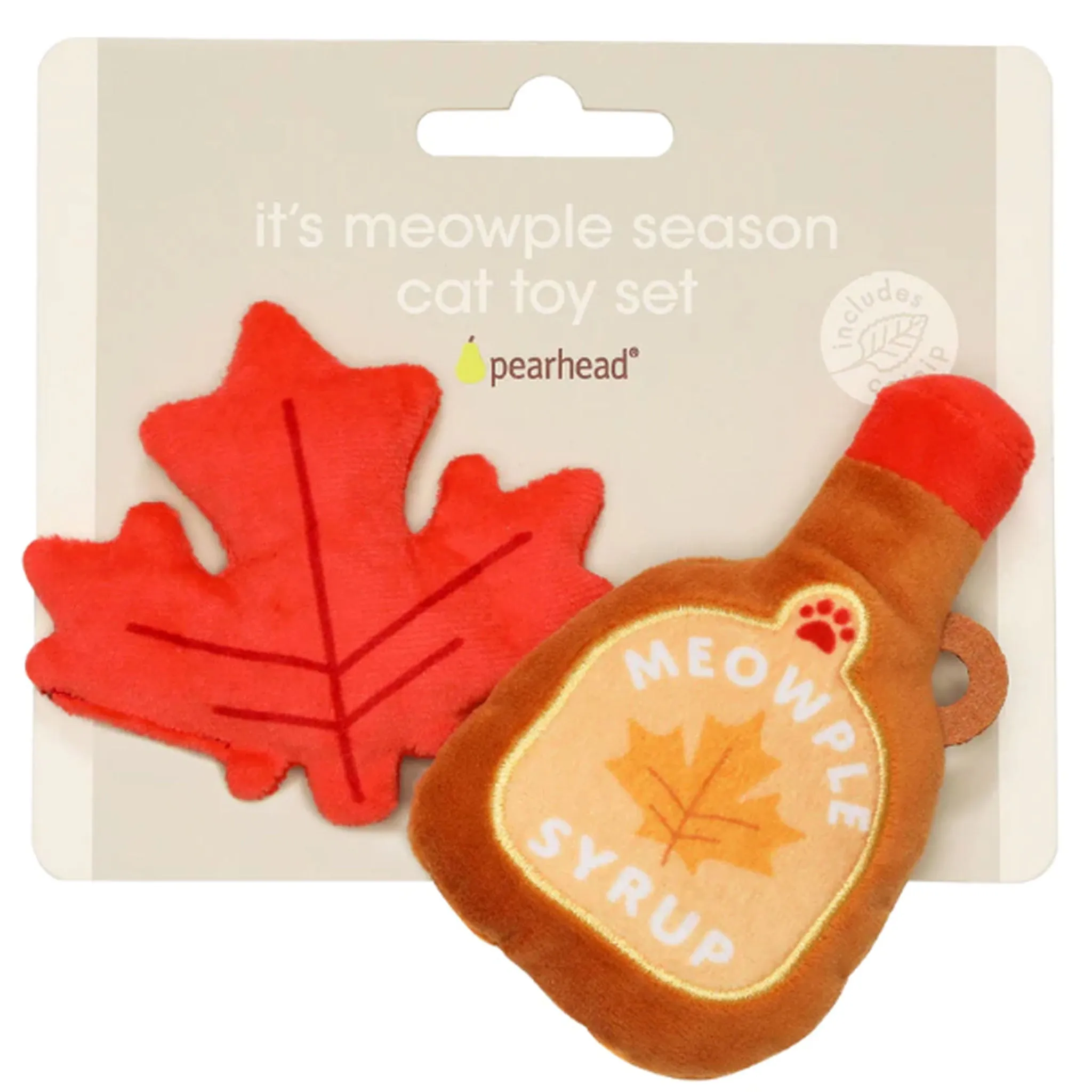 Pearhead Meowple Season Cat Toys - 2 Pack