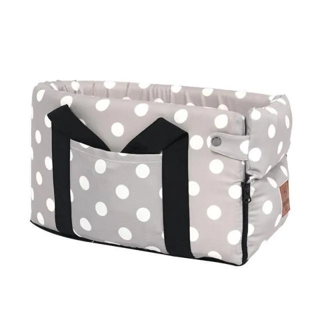 Pet Cat Dog Safety Portable Pet Carrier Central Car Travelling Seat Transport Kennel Bed Easy
