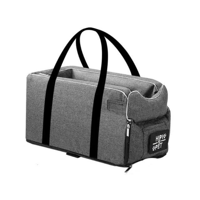 Pet Cat Dog Safety Portable Pet Carrier Central Car Travelling Seat Transport Kennel Bed Easy