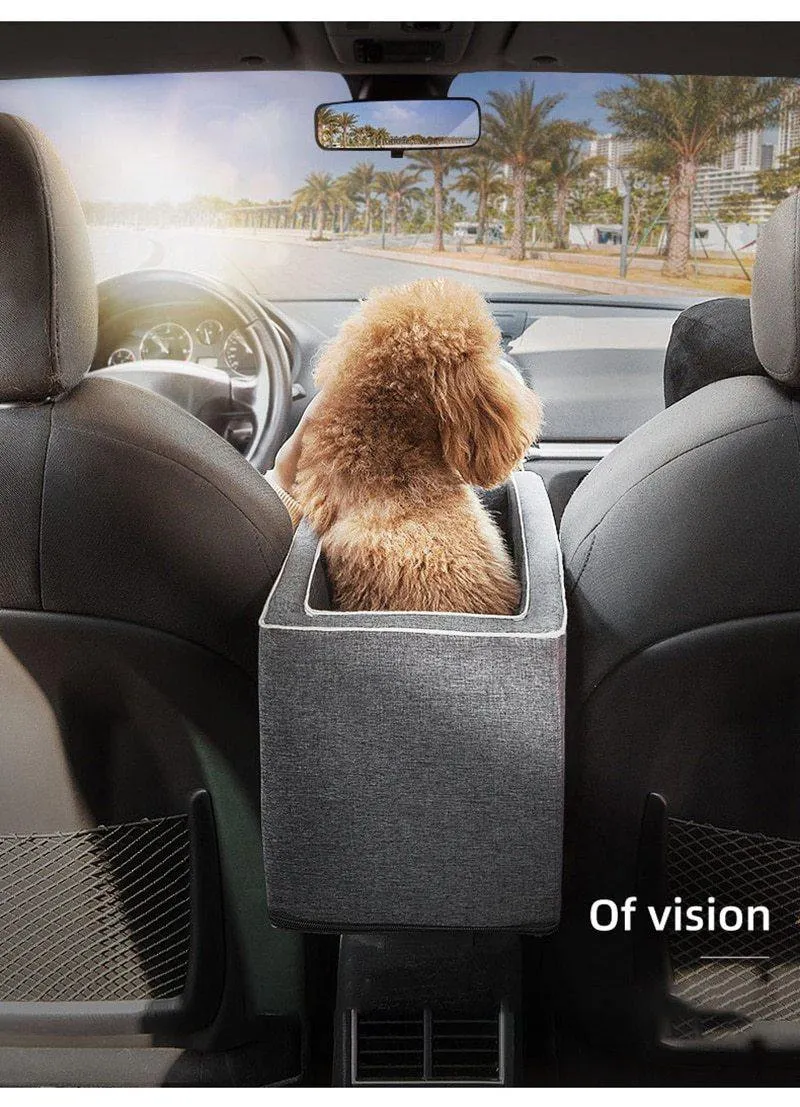Pet Cat Dog Safety Portable Pet Carrier Central Car Travelling Seat Transport Kennel Bed Easy