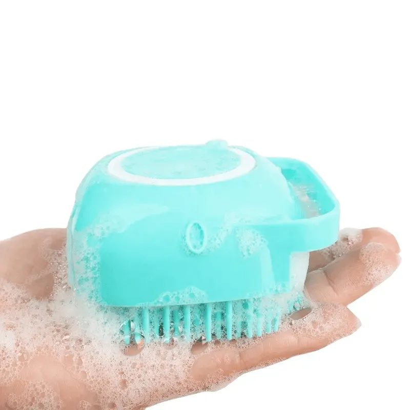 Pet Soft Silicone Massage Bath Brush