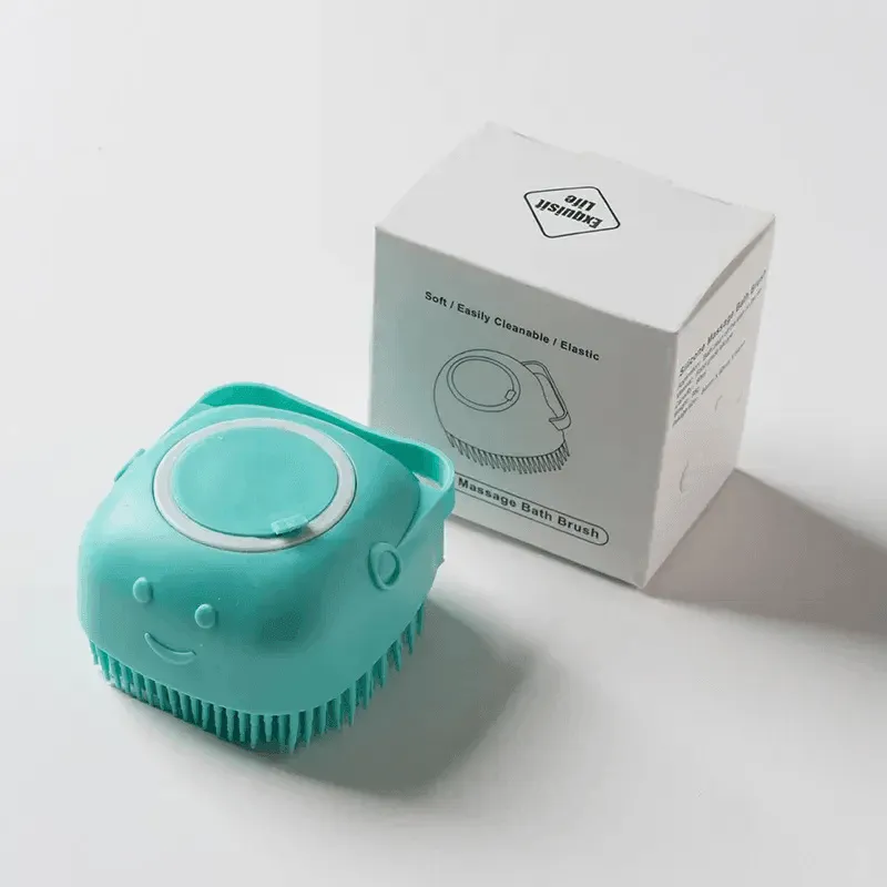Pet Soft Silicone Massage Bath Brush