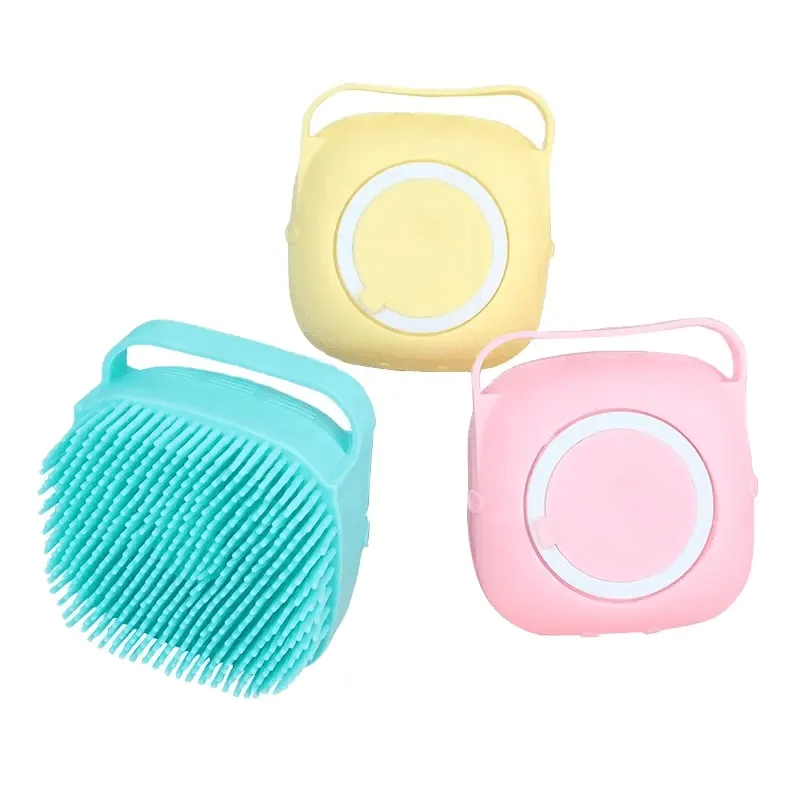 Pet Soft Silicone Massage Bath Brush