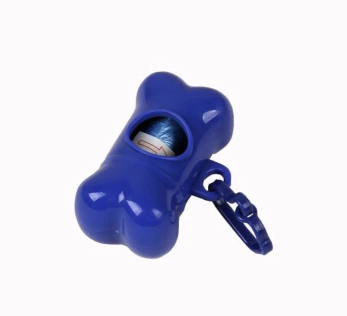 Pet Waste Bag Dispenser - Pets Plastic Garbage Dispenser Carrier Case Supplies Accessories Holder