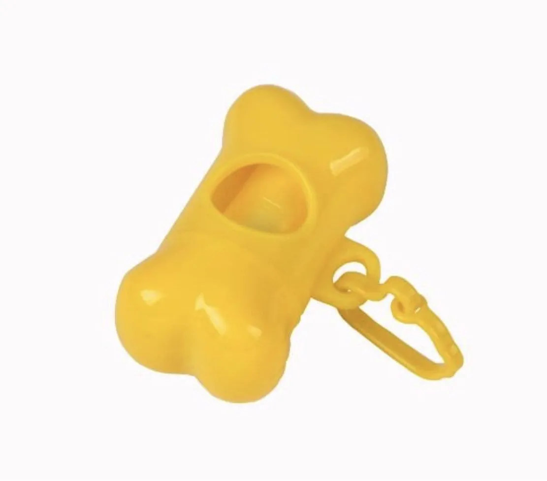 Pet Waste Bag Dispenser - Pets Plastic Garbage Dispenser Carrier Case Supplies Accessories Holder