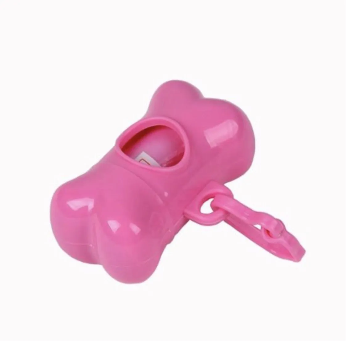 Pet Waste Bag Dispenser - Pets Plastic Garbage Dispenser Carrier Case Supplies Accessories Holder