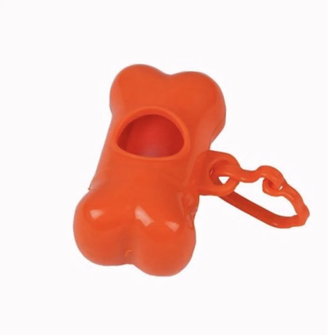 Pet Waste Bag Dispenser - Pets Plastic Garbage Dispenser Carrier Case Supplies Accessories Holder