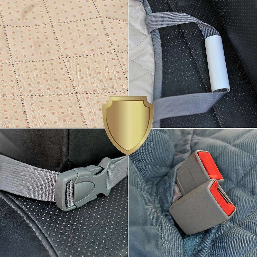 PETRAVEL Dog Car Seat Cover - Waterproof and Convenient Travel Solution for Your Furry Friend