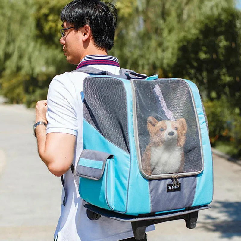 Portable Dog Trolley Carrier