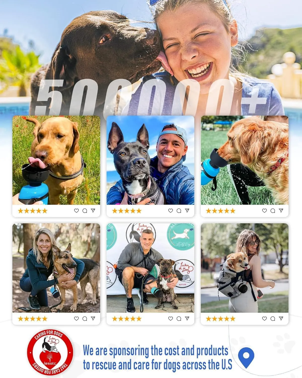 Portable Dog Water Bottle - Meet Hydro Buddy! 💧🐾