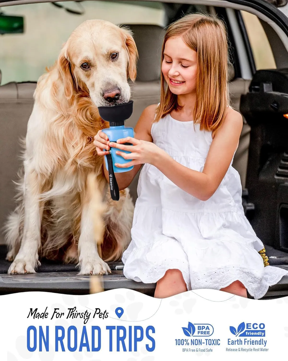 Portable Dog Water Bottle - Meet Hydro Buddy! 💧🐾