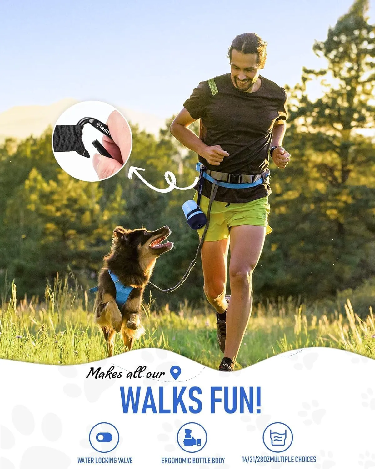 Portable Dog Water Bottle - Meet Hydro Buddy! 💧🐾