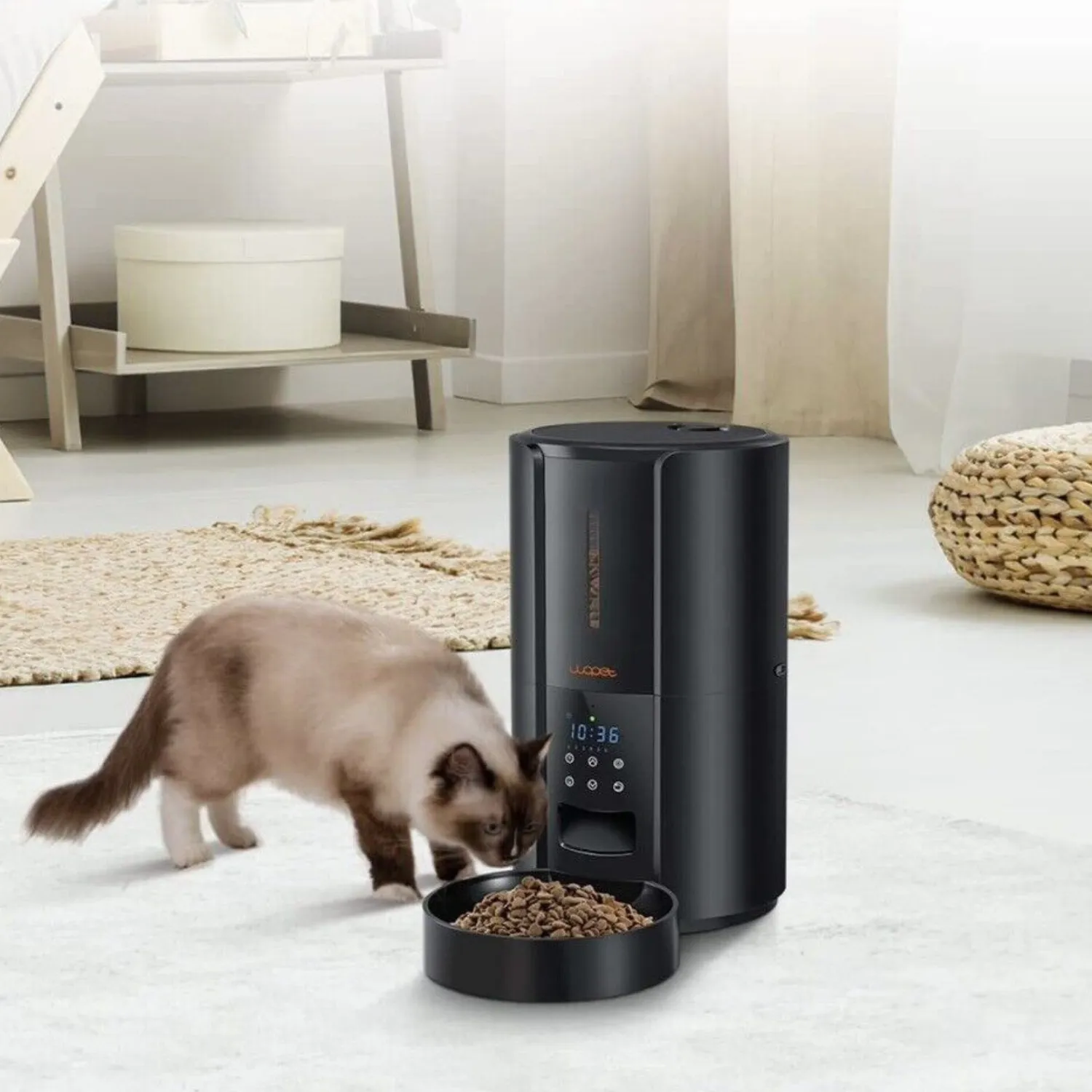 Premium Large Automatic Dog Cat Time Pet Food Feeder Dispenser
