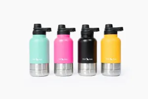 Pup Pak Dog Water Bottle with Detachable Bowls