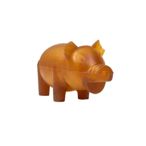 Rubber Pig Dog Toy