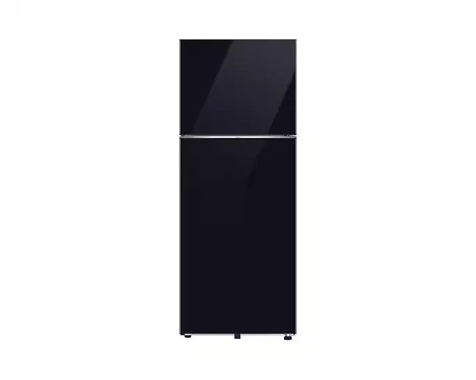 Samsung RT80F51C2BHL 467L Bespoke AI Double Door Refrigerator | 5-in-1 Convertible | Twin Cooling | Digital Inverter Compressor | Wi-Fi Enabled | Black Glass