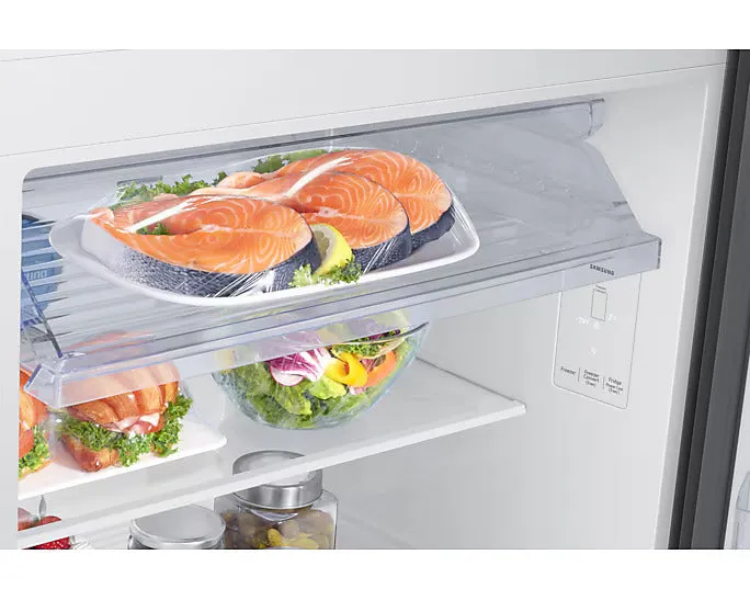 Samsung RT80F51C2BHL 467L Bespoke AI Double Door Refrigerator | 5-in-1 Convertible | Twin Cooling | Digital Inverter Compressor | Wi-Fi Enabled | Black Glass