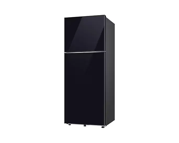 Samsung RT80F51C2BHL 467L Bespoke AI Double Door Refrigerator | 5-in-1 Convertible | Twin Cooling | Digital Inverter Compressor | Wi-Fi Enabled | Black Glass