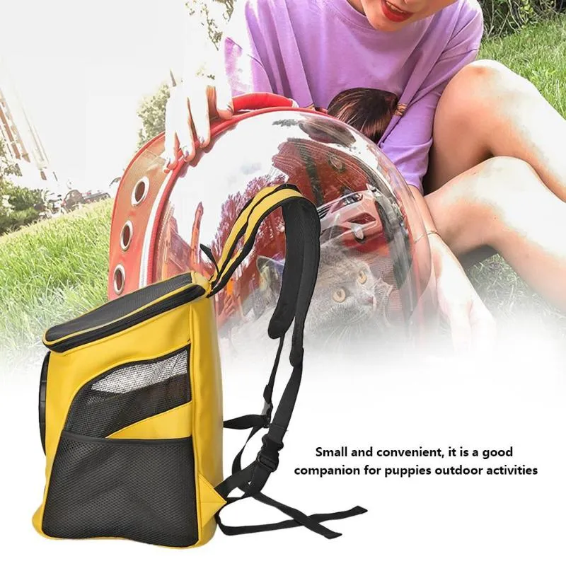 Sidiou Group Breathable Dog Carriers Bag Pet Carrier Backpack Dog Cat Mesh Carrying Bags