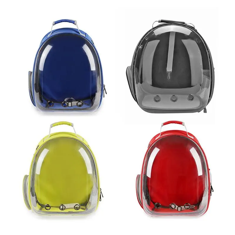 Sidiou Group Breathable Pet Carrier Bag Portable Outdoor Travel Backpack Carrying Cage Dog House