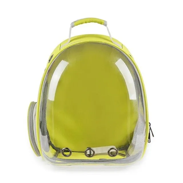 Sidiou Group Breathable Pet Carrier Bag Portable  Outdoor Travel Backpack Carrying Cage Dog House