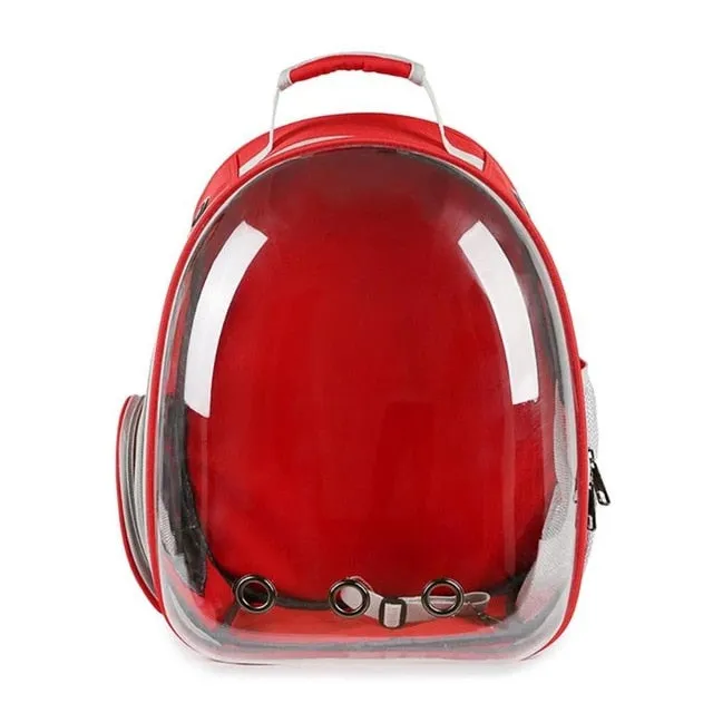 Sidiou Group Breathable Pet Carrier Bag Portable Outdoor Travel Backpack Carrying Cage Dog House