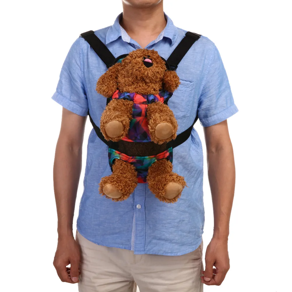 Sidiou Group Canvas Carrier Outdoor Travel Dog Backpack Front Pet Bags Portable Double Shoulder Bag