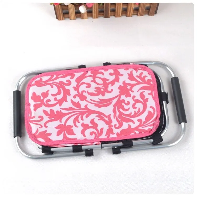 Sidiou Group Foldable Portable Outdoor Pet Dog Carrier Hand Basket Carrying Bag  Pet Mesh Cage