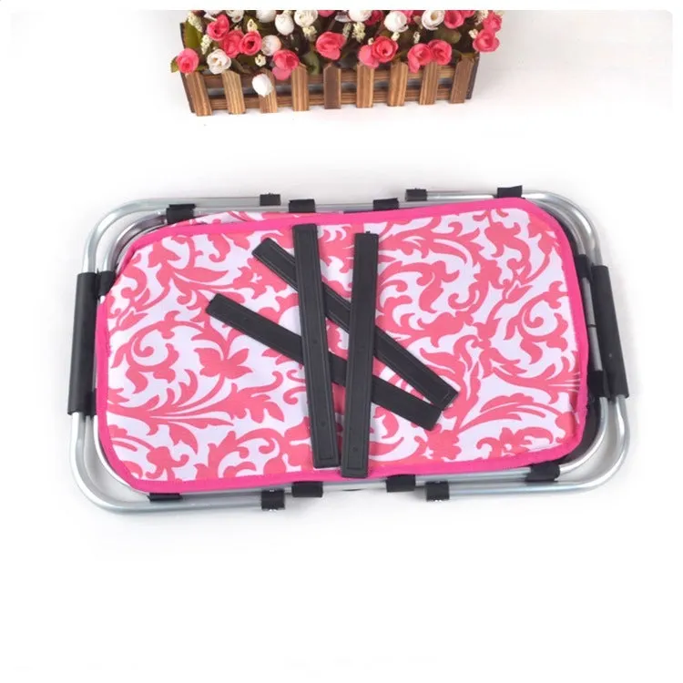 Sidiou Group Foldable Portable Outdoor Pet Dog Carrier Hand Basket Carrying Bag  Pet Mesh Cage