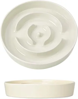 Slow Feeder Ceramic Dog Bowls for Medium Breeds