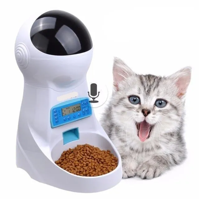 Smart Automatic Feeder with Camera for Dogs and Cats WIFI Remote