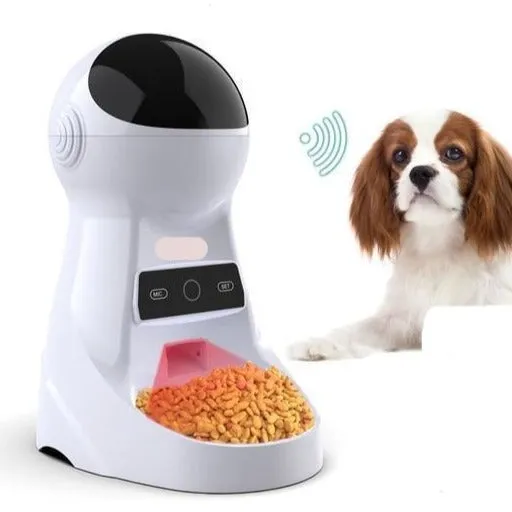 Smart Automatic Feeder with Camera for Dogs and Cats WIFI Remote