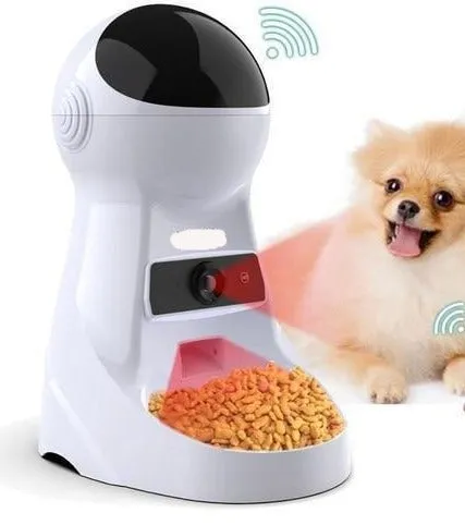 Smart Automatic Feeder with Camera for Dogs and Cats WIFI Remote