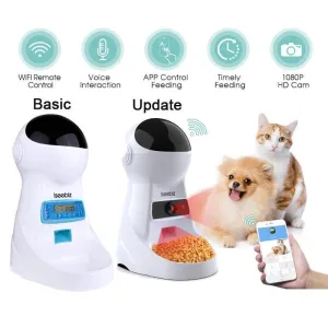 Smart Automatic Feeder with Camera for Dogs and Cats WIFI Remote