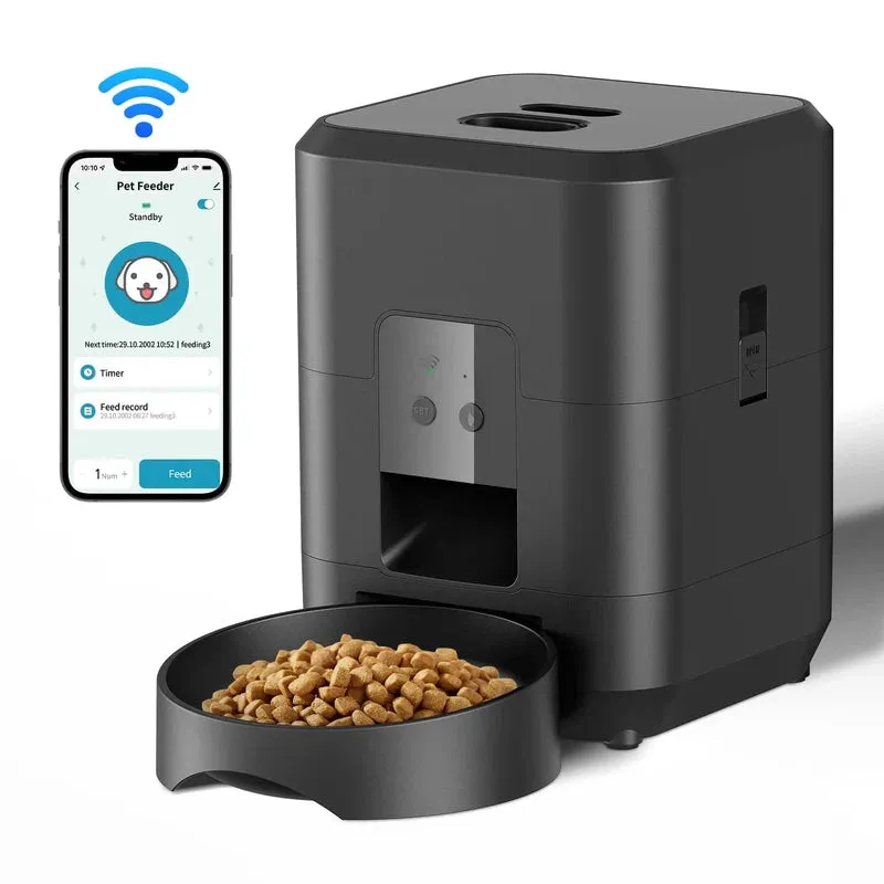 Smart Automatic Pet Feeder with Timed Food Dispensing