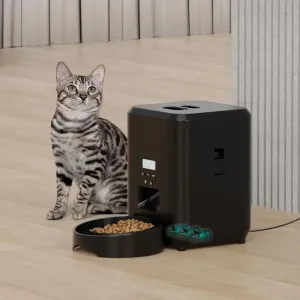 Smart Automatic Pet Feeder with Timed Food Dispensing