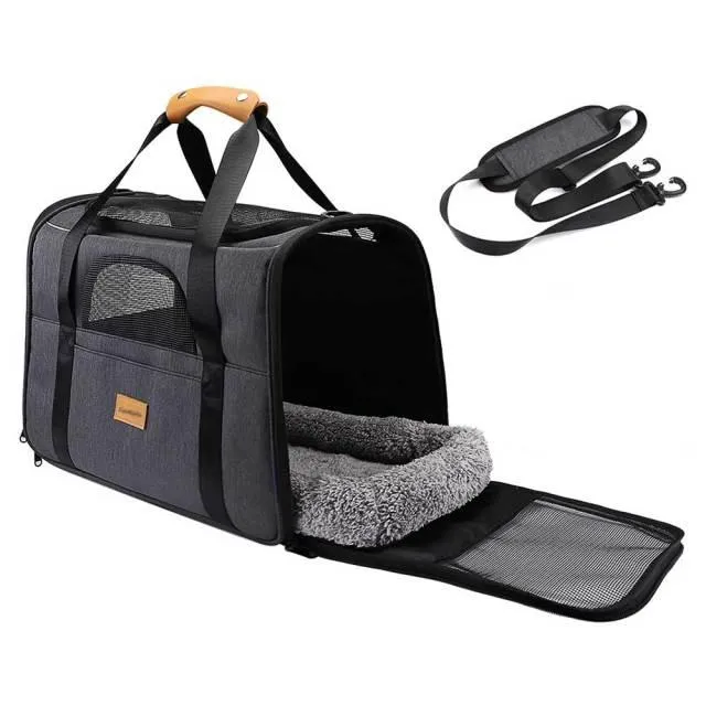 Soft Dog Carrier Portable Travel Dog Bag
