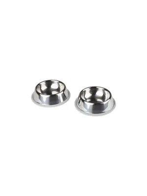 Stainless Steel Food/Water Bowl (Small, Set Of 2)