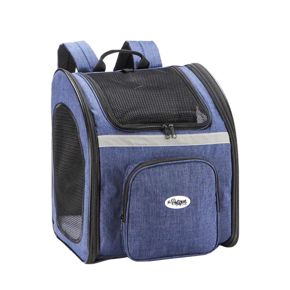 The Backpacker Pet Carrier - Denim