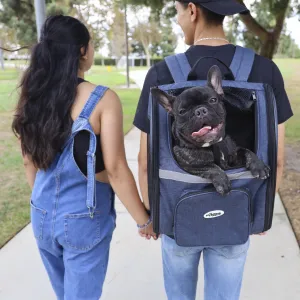 The Backpacker Pet Carrier - Denim