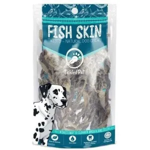 Tickled Pet Icelandic Codfish Skin Twists 8 Oz