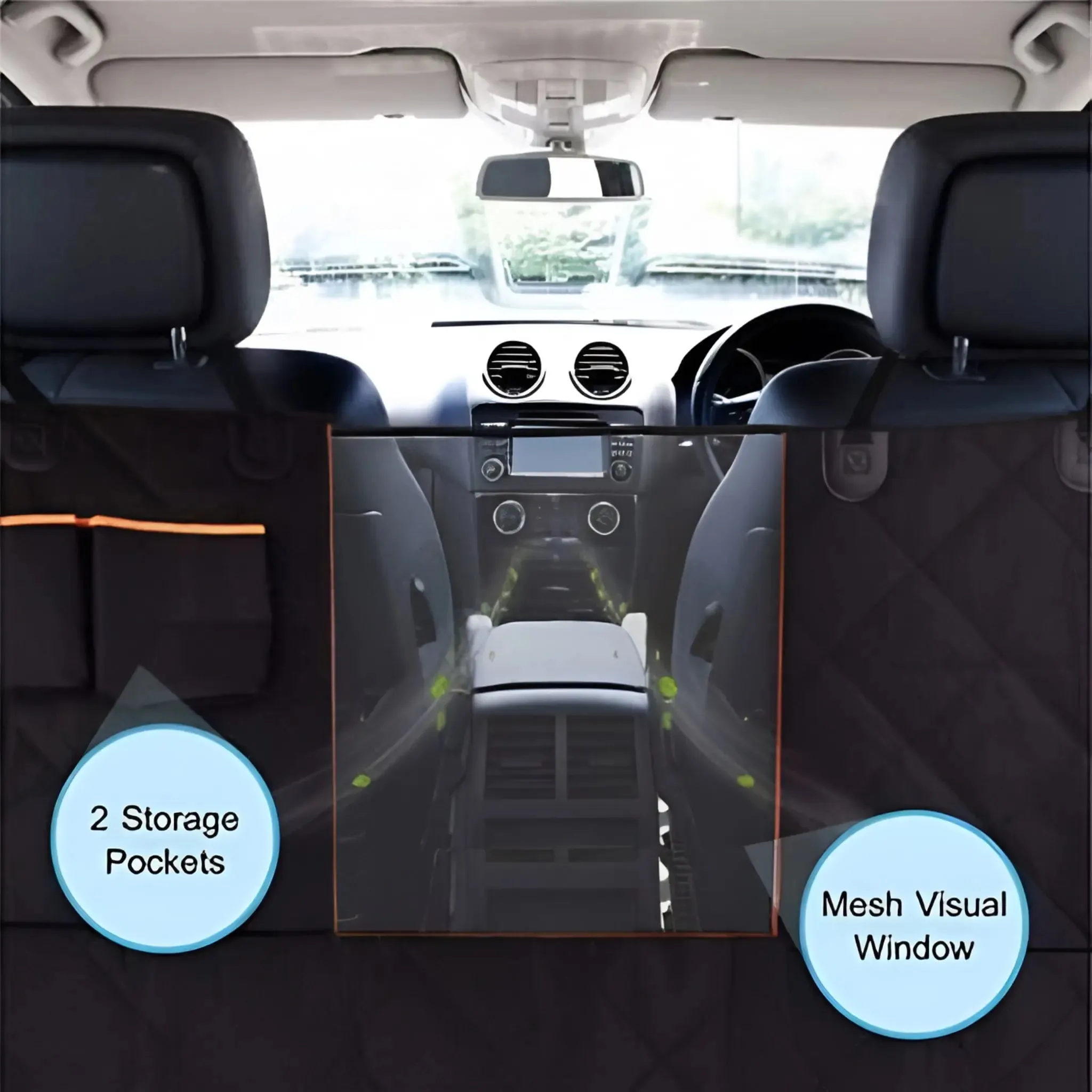 Waterproof Non-Slip Pet Dog Car Seat Cover Hammock