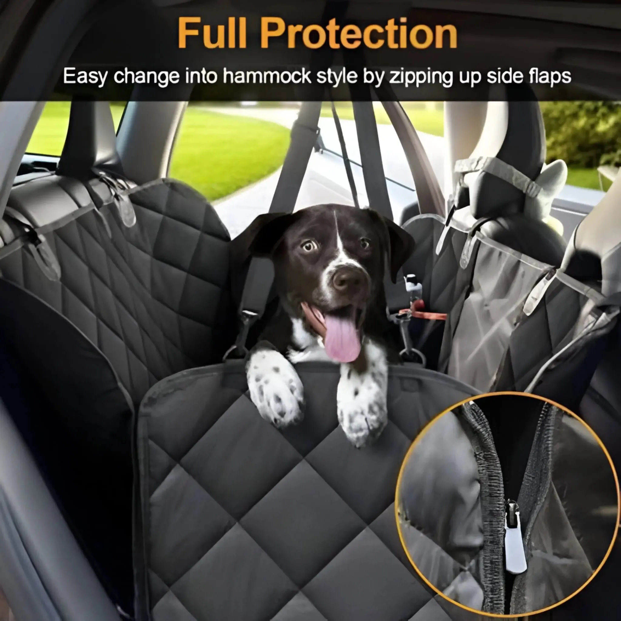 Waterproof Non-Slip Pet Dog Car Seat Cover Hammock