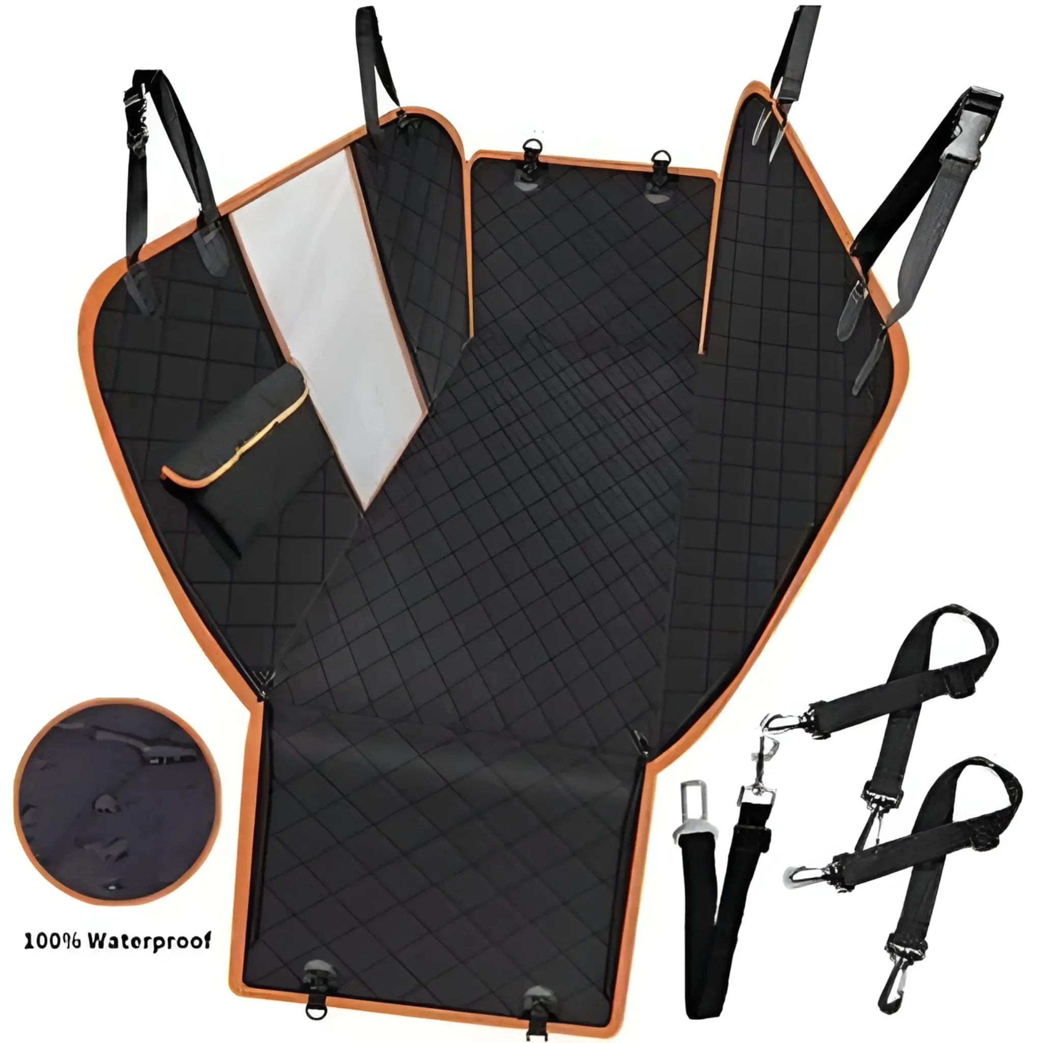 Waterproof Non-Slip Pet Dog Car Seat Cover Hammock