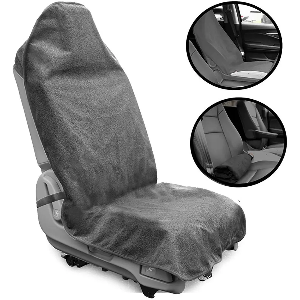 Waterproof Sweat Towel Sports Universal Fit Car Seat Cover (1 Pc)